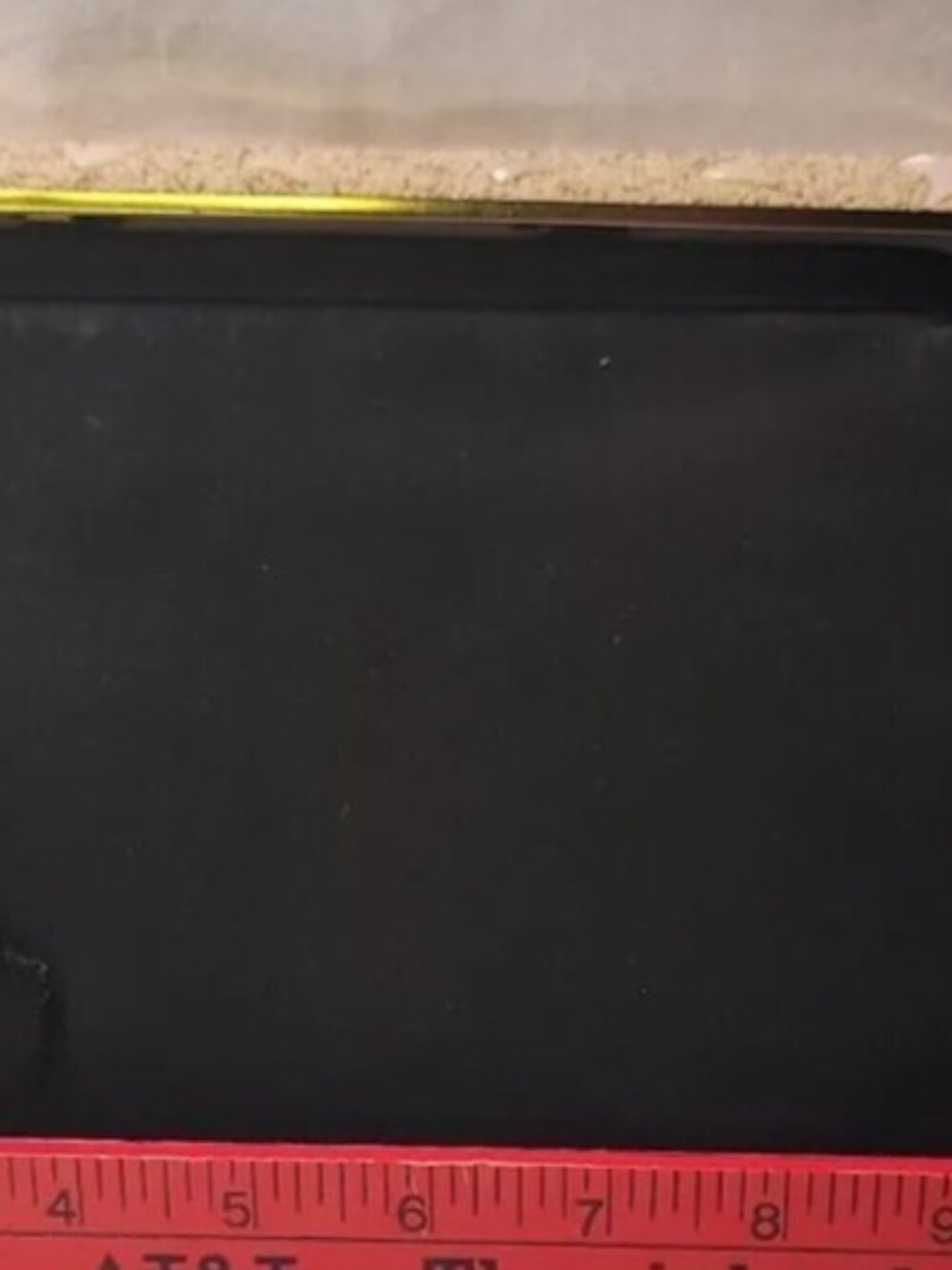 After Five L M Large Black Satin Envelope Clutch Evening Bag Foldover Coin Purse - Picture 7 of 11